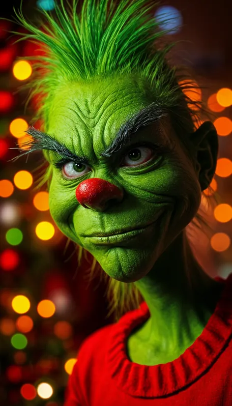 grinch face