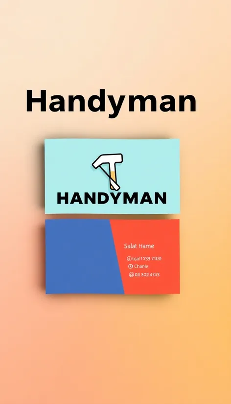 handyman business cards