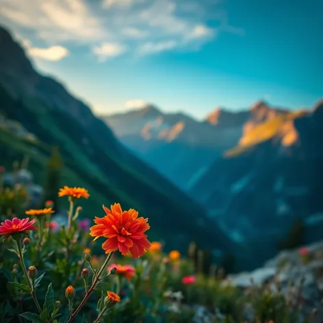 mountain flowers