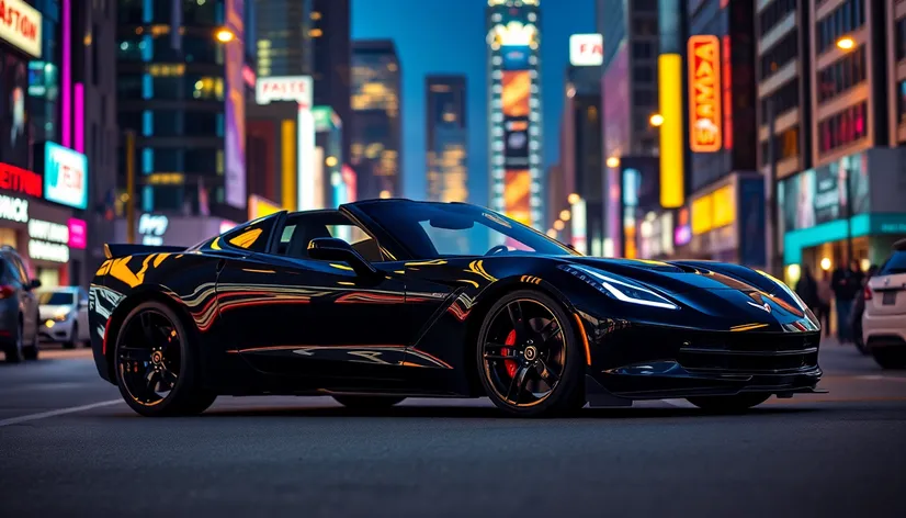 black corvette