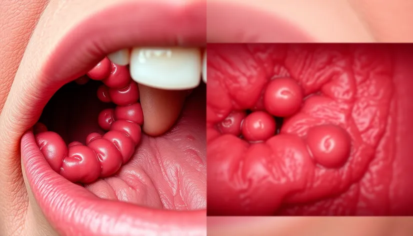 pics of throat ulcers