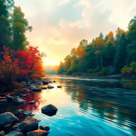 peaceful river