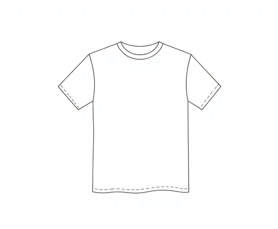 t shirt outline