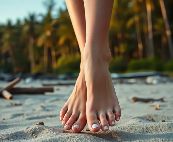 beautiful feet women