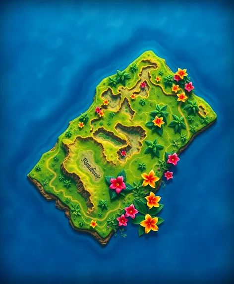 map of maui island