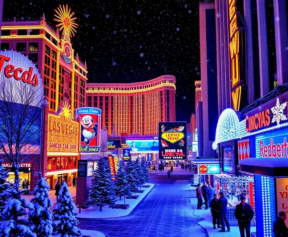 snow in las vegas