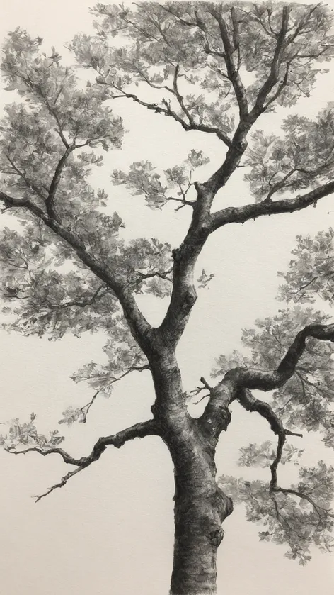 tree branch drawing