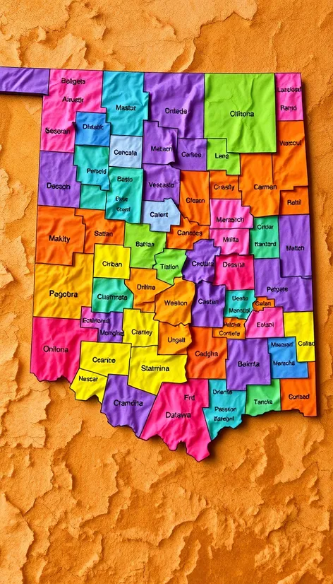 counties in oklahoma map