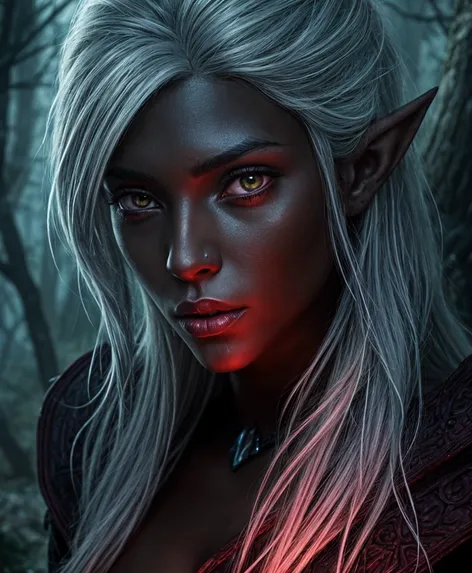 Fantasy dark skinned female