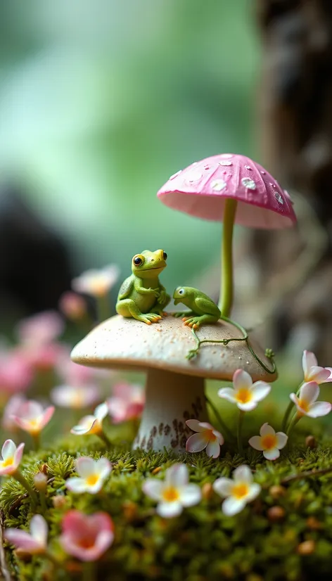 frogs thumbelina