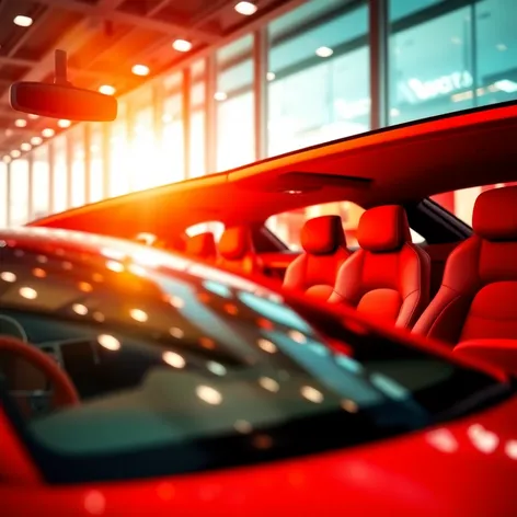 red interior cars