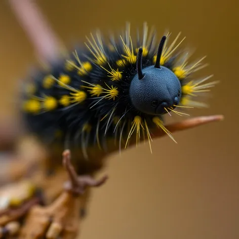 black and yellow fuzzy