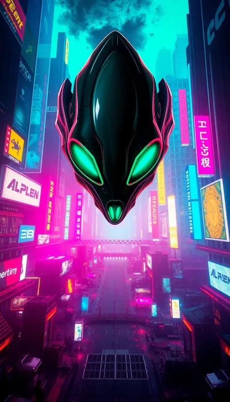 alien art style