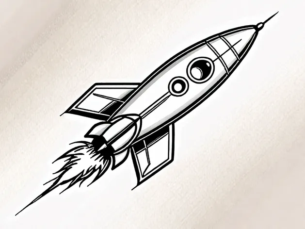 rocket tattoo