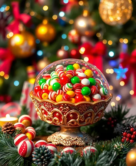 christmas candy dish