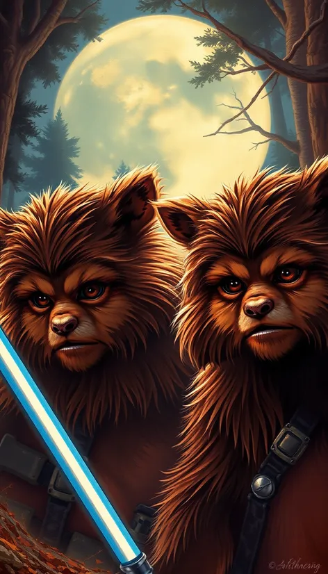 ewok pictures from star