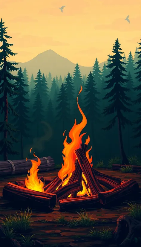 campfire clipart