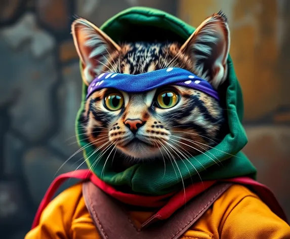 cat ninja turtle costume