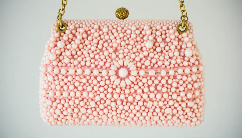 beaded bag