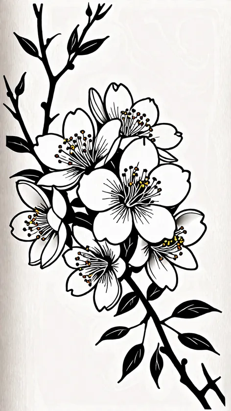 japanese cherry blossom tattoo