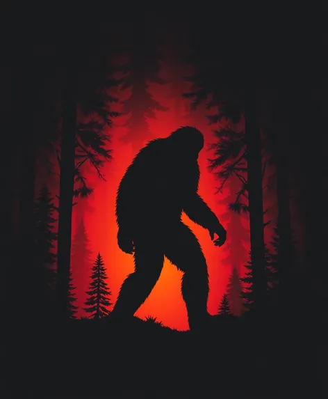 sasquatch silhouette