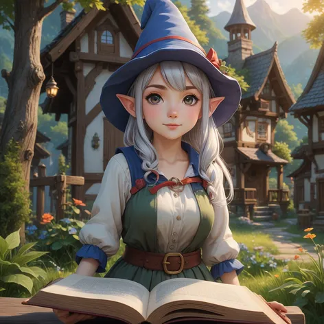 Female Gnome with hat