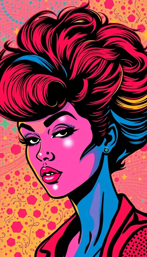 hair pop art