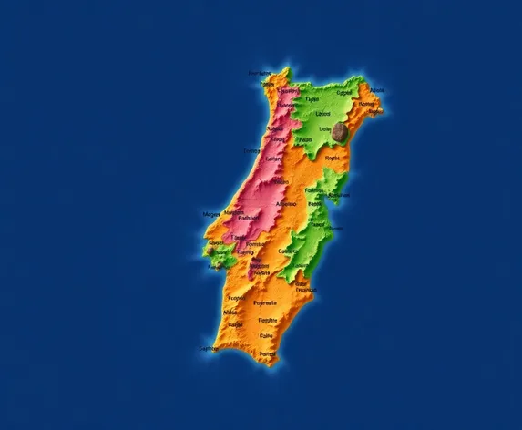 map of portugal and