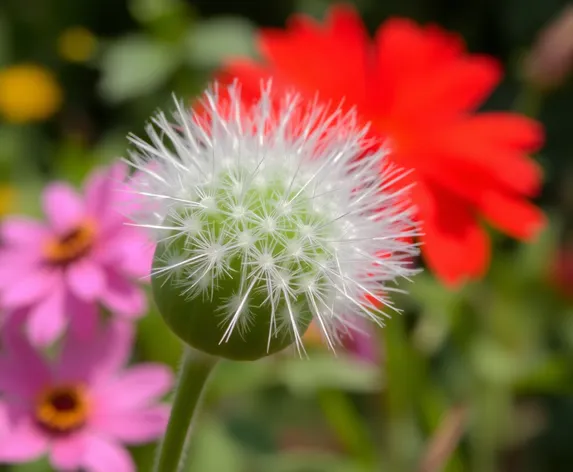 seedling has pistil hair