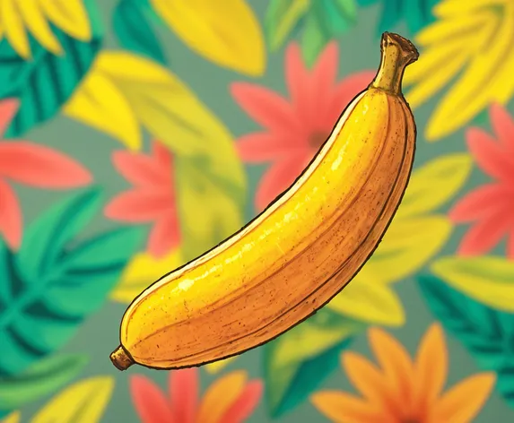 banana drawing