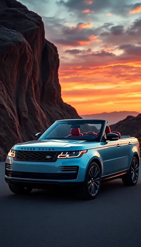 convertible range rover