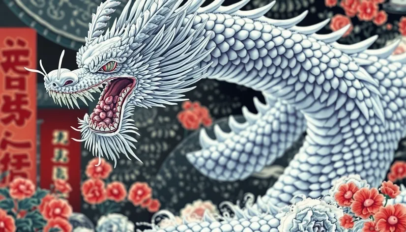 white dragon in japanese