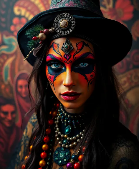 gypsy witch makeup