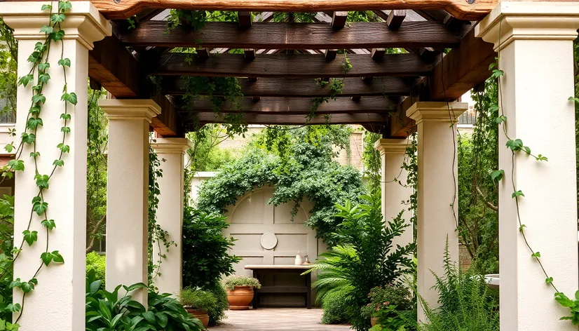 pergola roof ideas