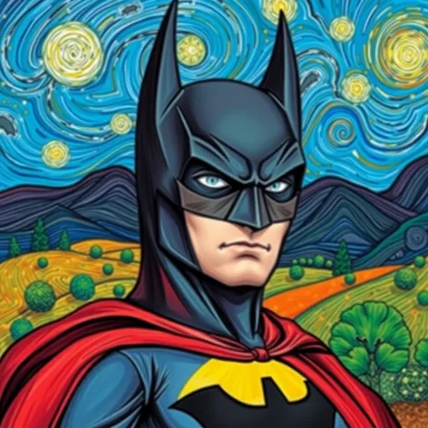 batman van gogh