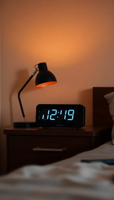 bedroom nightstand digital clock