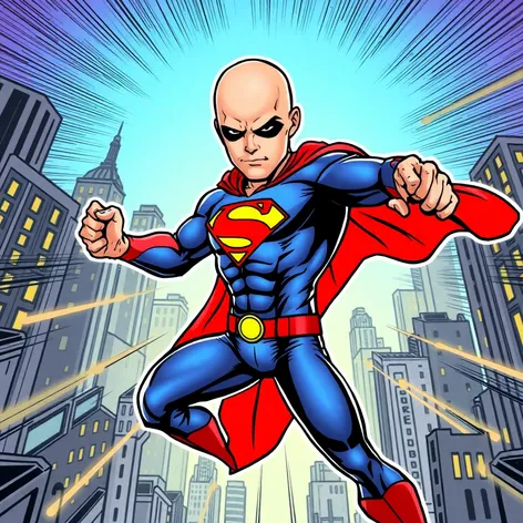 bald super hero