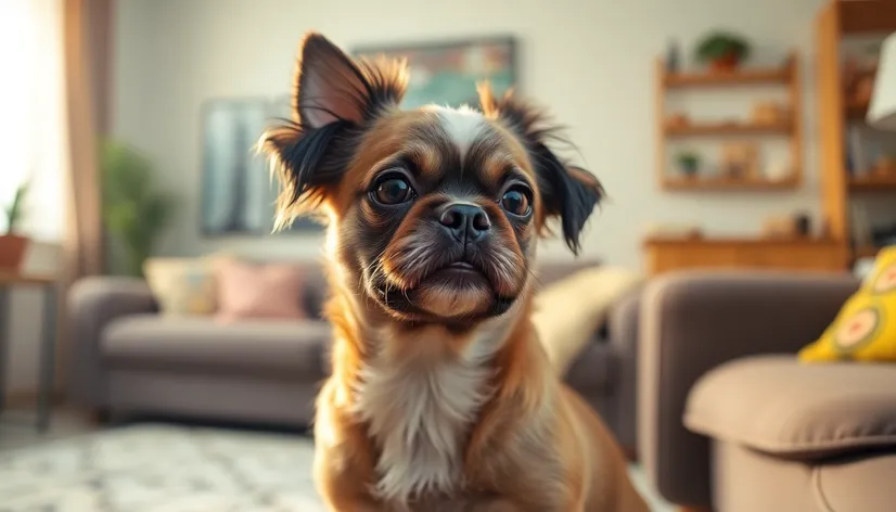 chinese crested pug mix