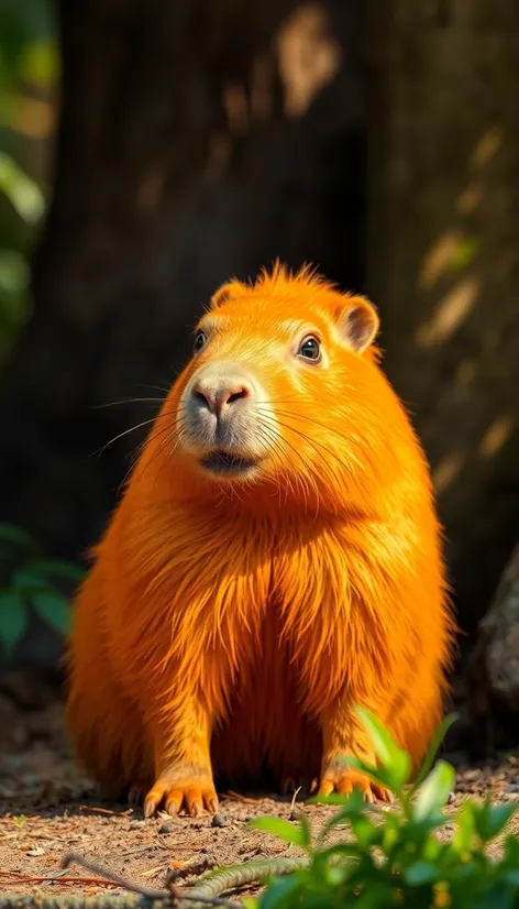 capybara orange