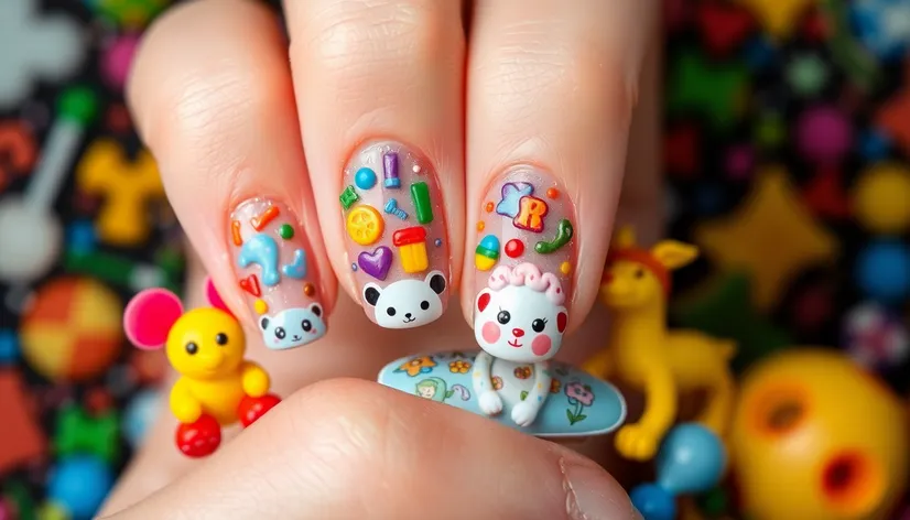 childrens nail art