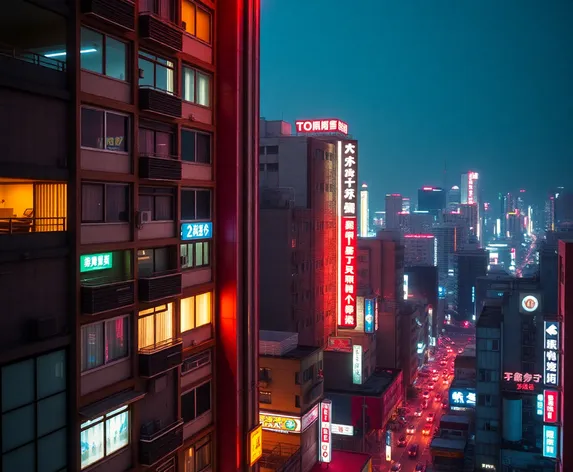 70's japanese high rise