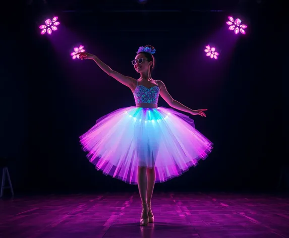 glow-in-the-dark ballerina tutu