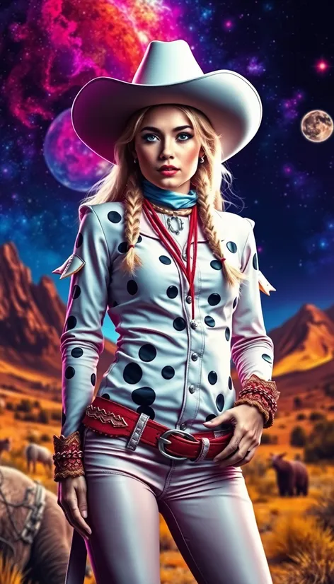 cosmic cowgirl costume