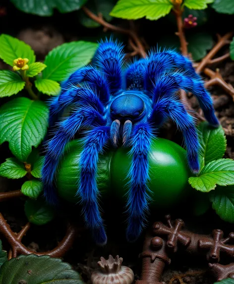 green bottle blue tarantula