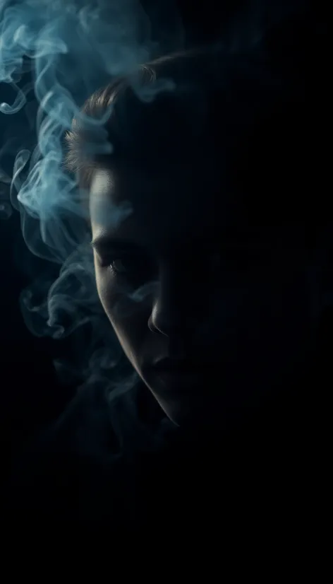 faces in smoke