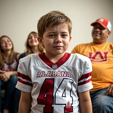 Kid crying after receiving