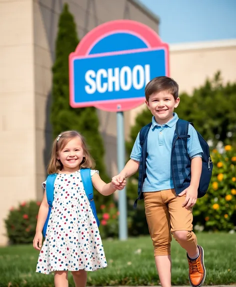 first day siblings photo