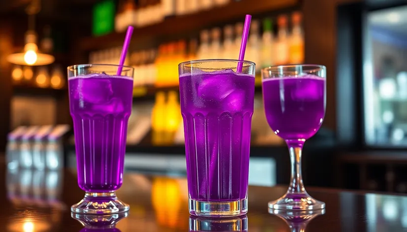 purple drinks