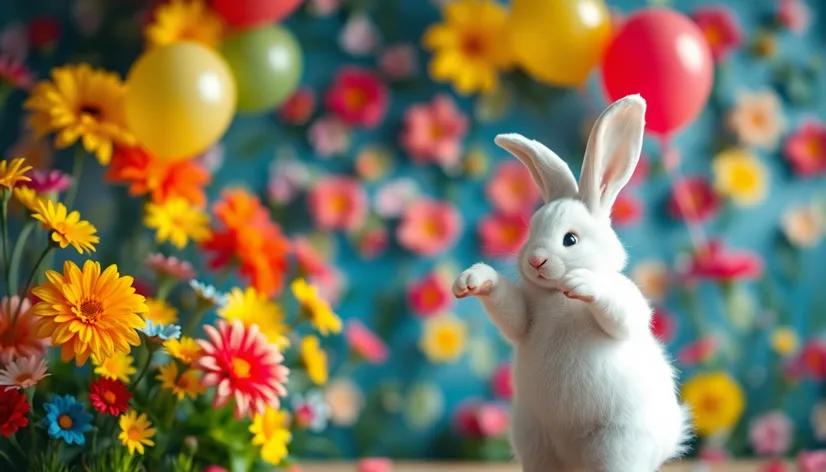 bunny dancing video