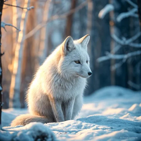 white fox